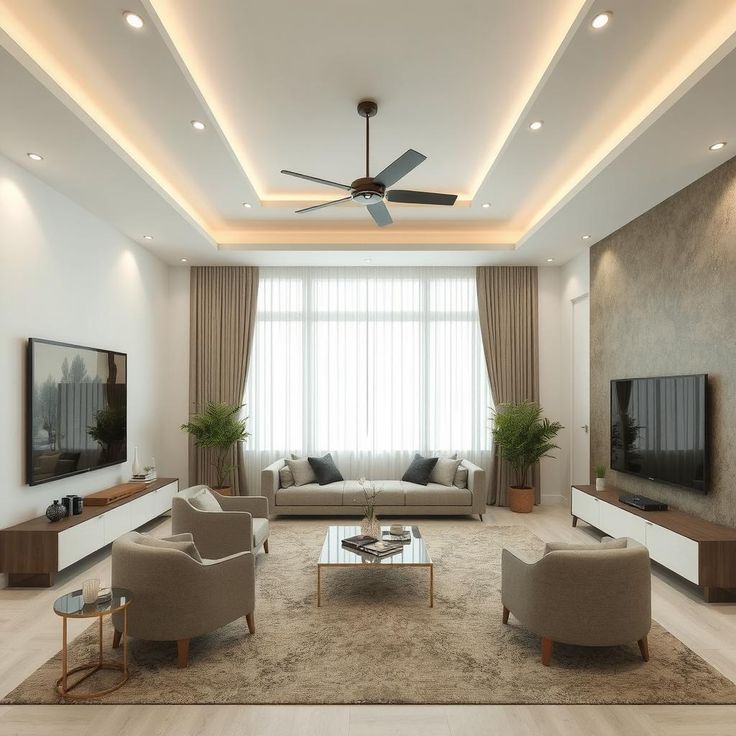 Nội thất nhà cấp 4 đẹp, hiện đại và tiết kiệm không gian năm 2025 3 Nội thất nhà cấp 4 - tận dụng ánh sáng tự nhiên