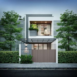 Nội thất nhà phố 2 tầng