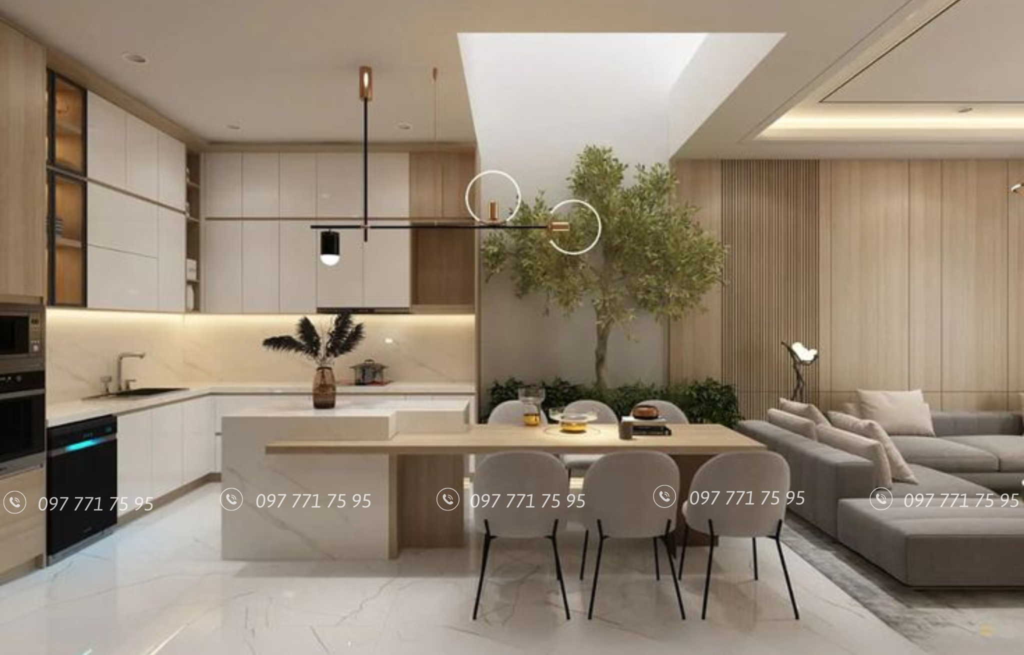 Nội thất nhà phố 2 tầng bắt kịp xu hướng 2025 15 Nội thất nhà phố 2 tầng