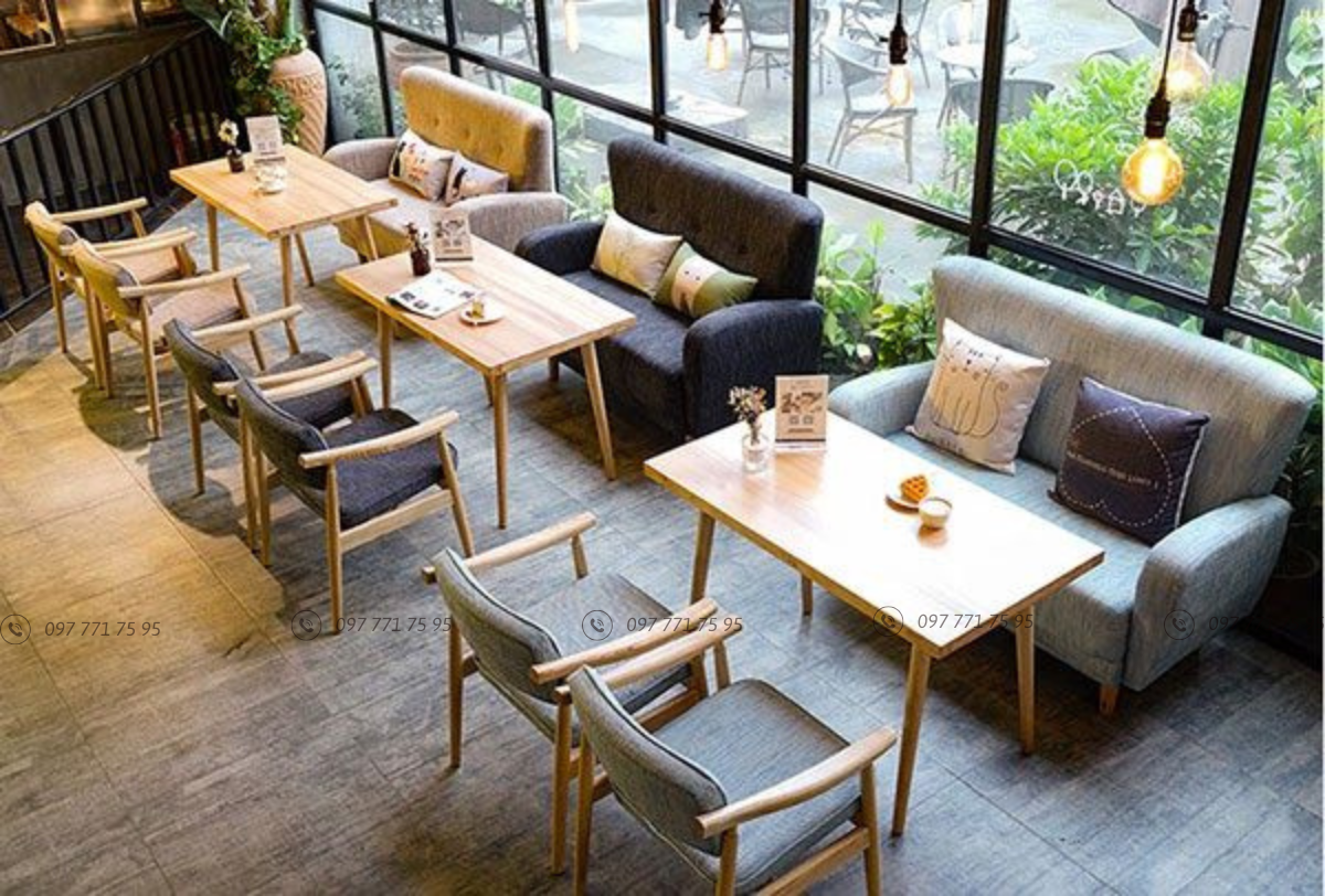 bàn ghế cà phê tại Bình Dương