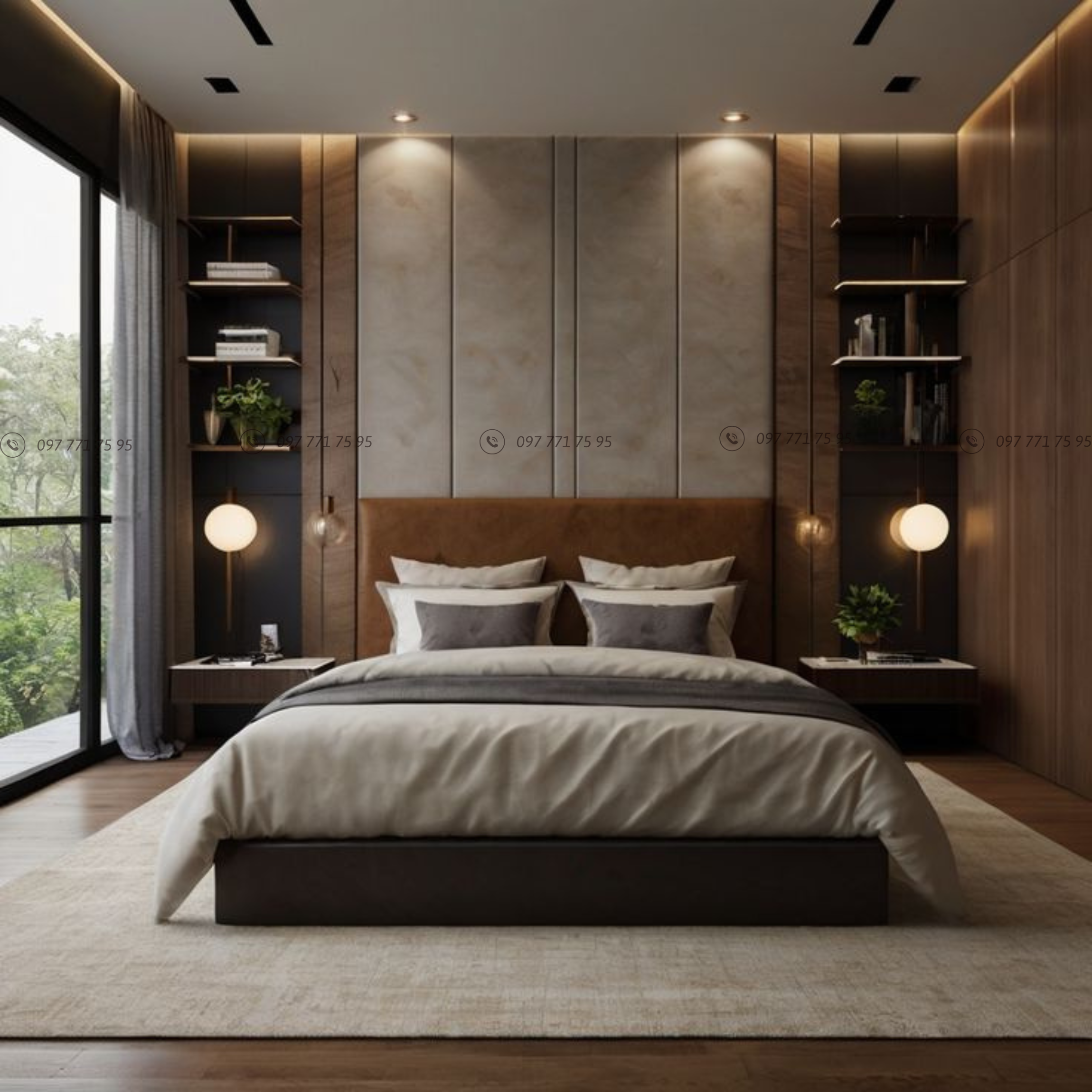 thiết kế thi công phòng ngủ