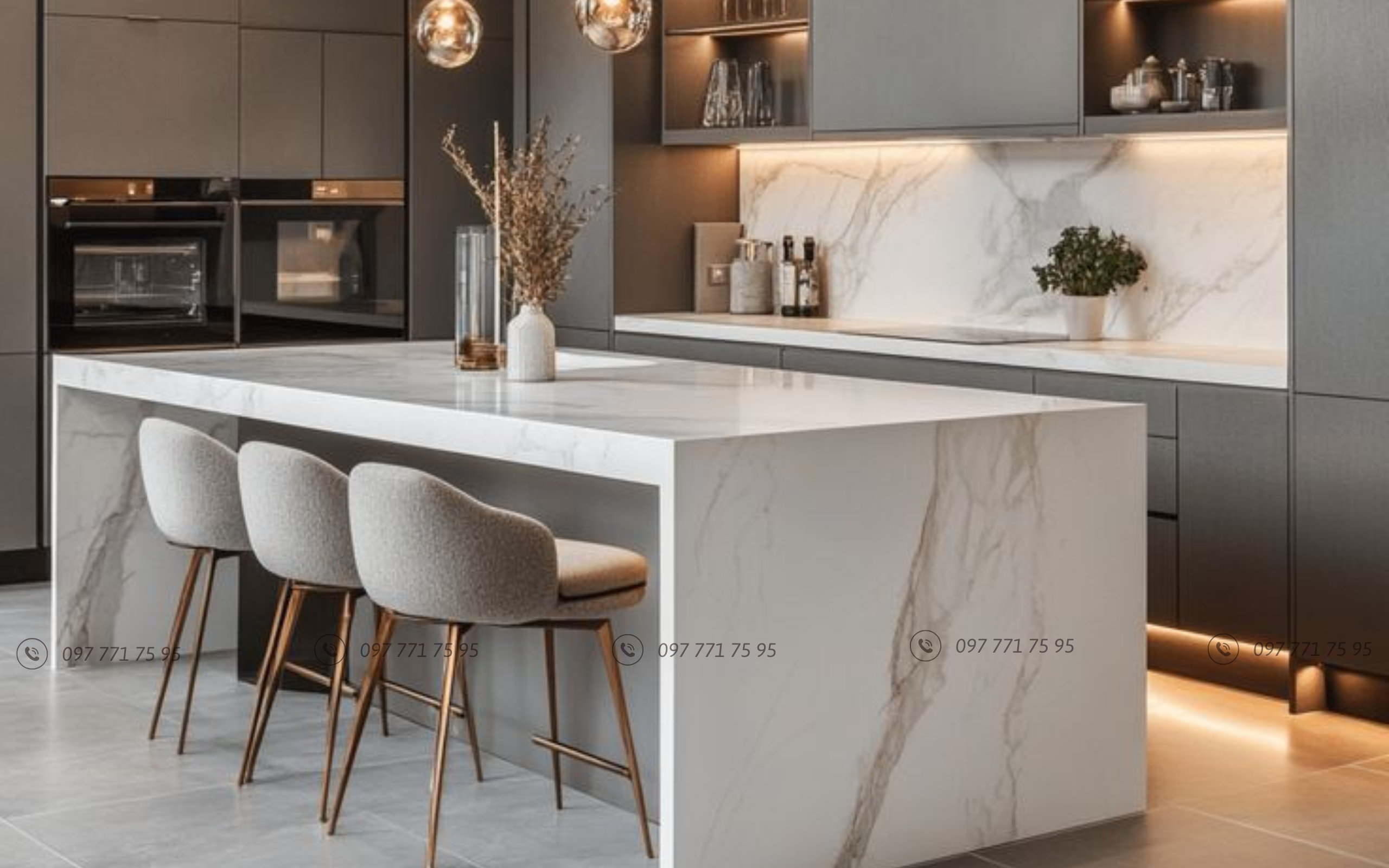 vật liệu thi công nội thất nhà phố 3 tầng