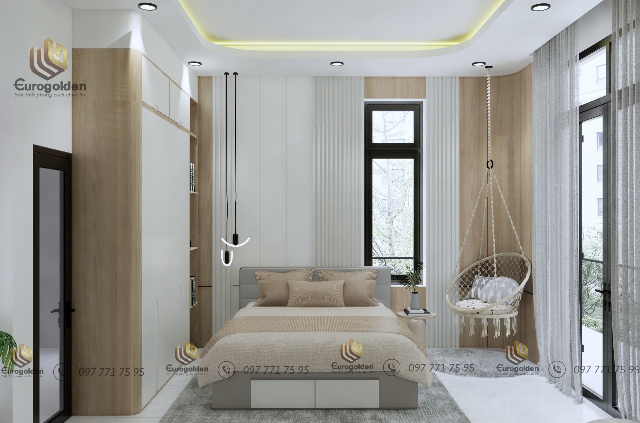 nội thất nhà 3 tầng