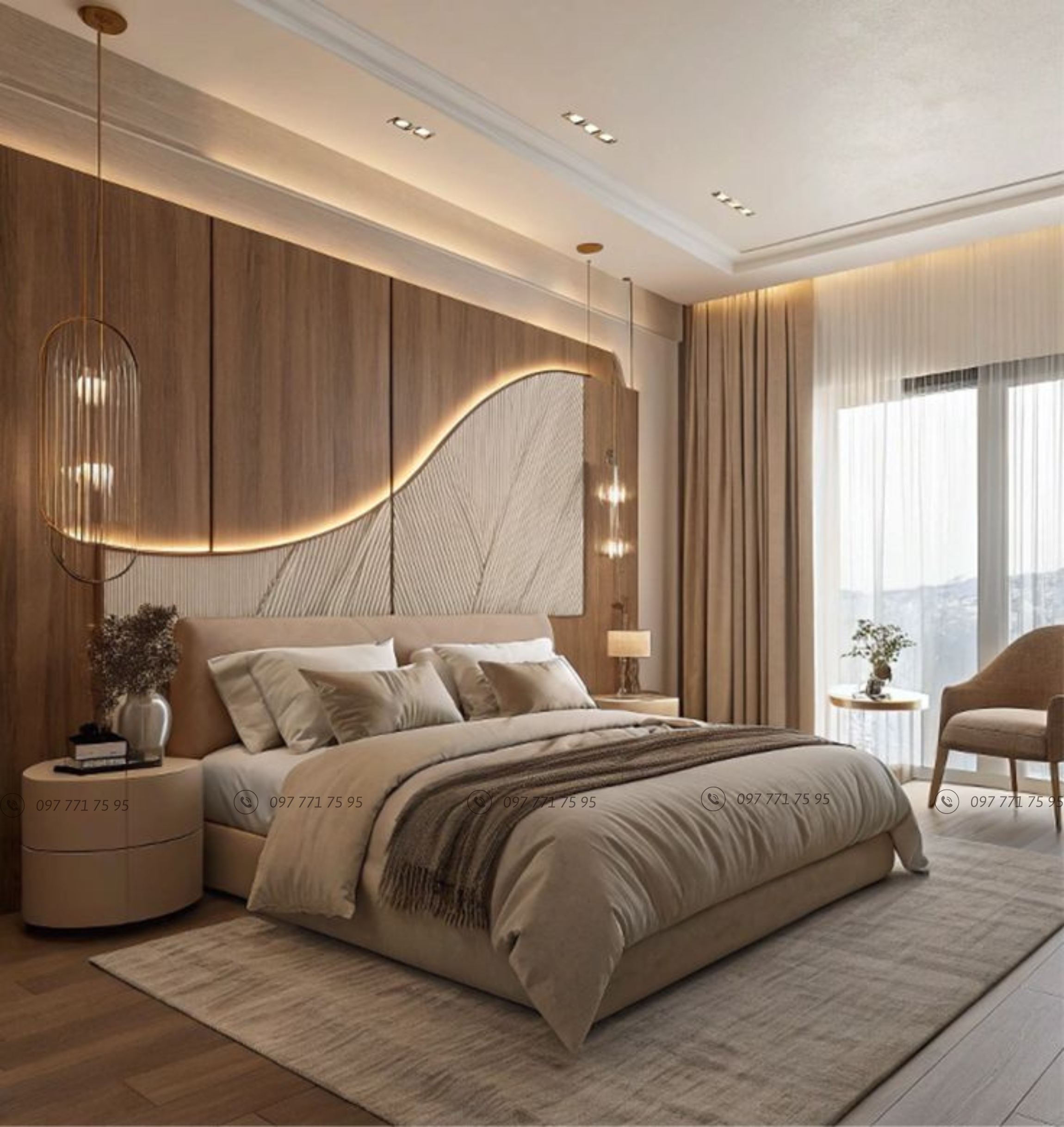 thiết kế thi công phòng ngủ