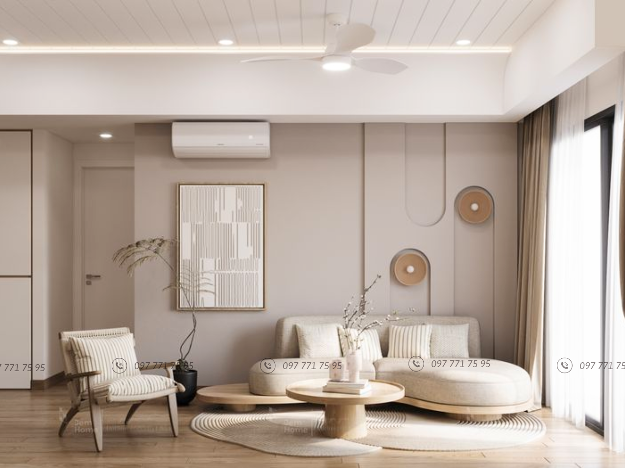 thiết kế nội thất phong cách tối giản