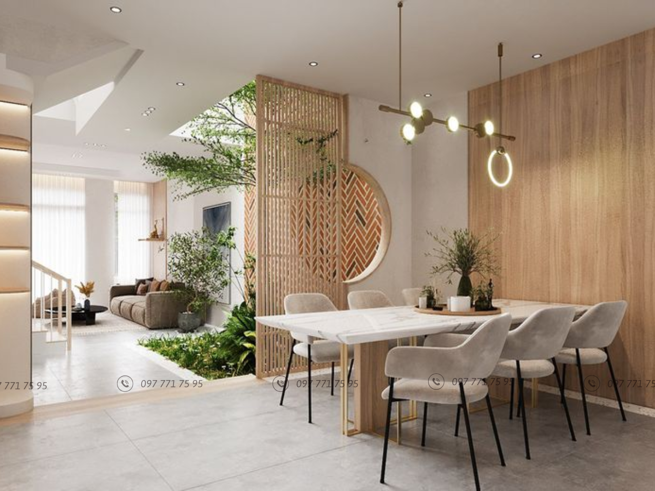 thiết kế nội thất phong cách tối giản