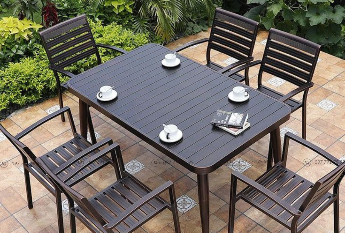 bàn ghế cà phê tại Bình Dương