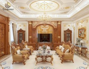 nội thất biệt thự phong cách cổ điển