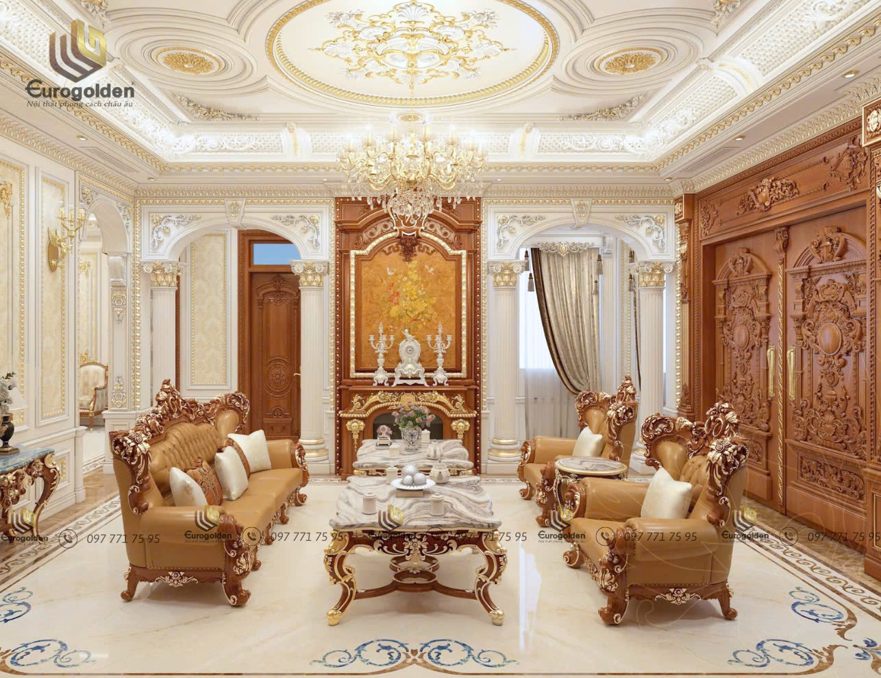 nội thất phong cách tân cổ điển