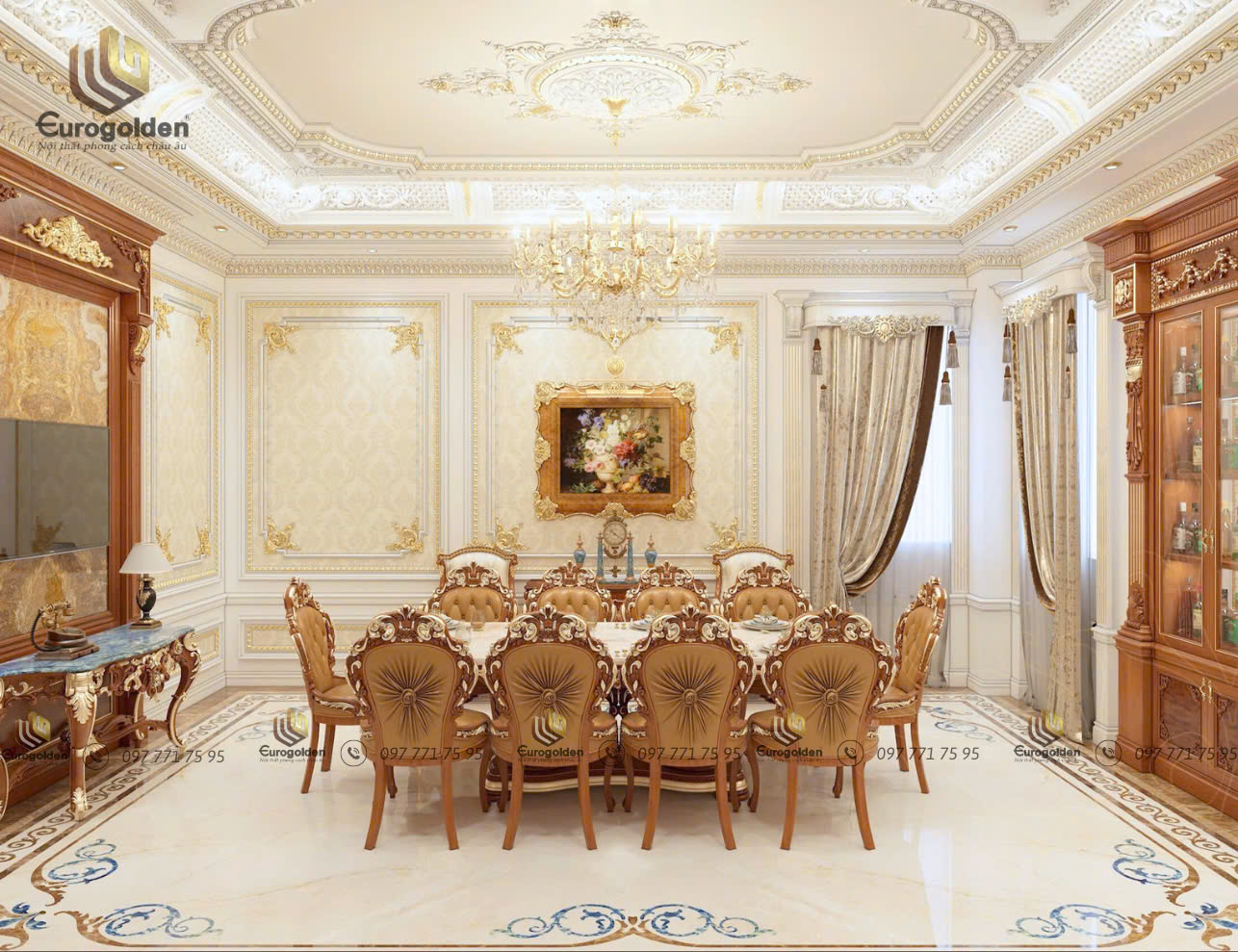 nội thất phong cách tân cổ điển