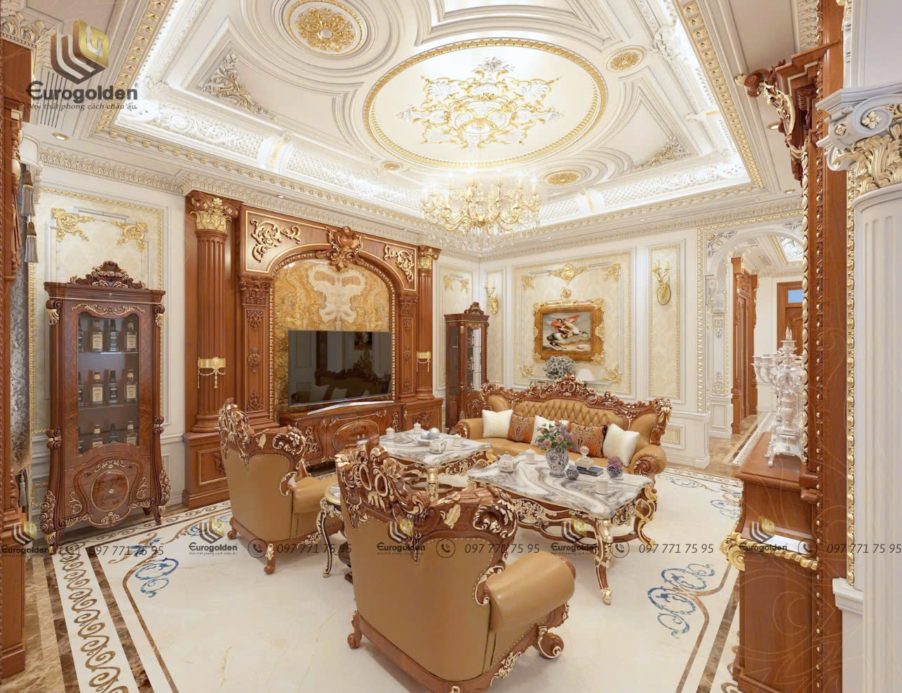 nội thất phong cách tân cổ điển