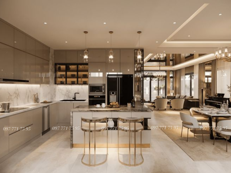 Nội thất biệt thự hiện đại