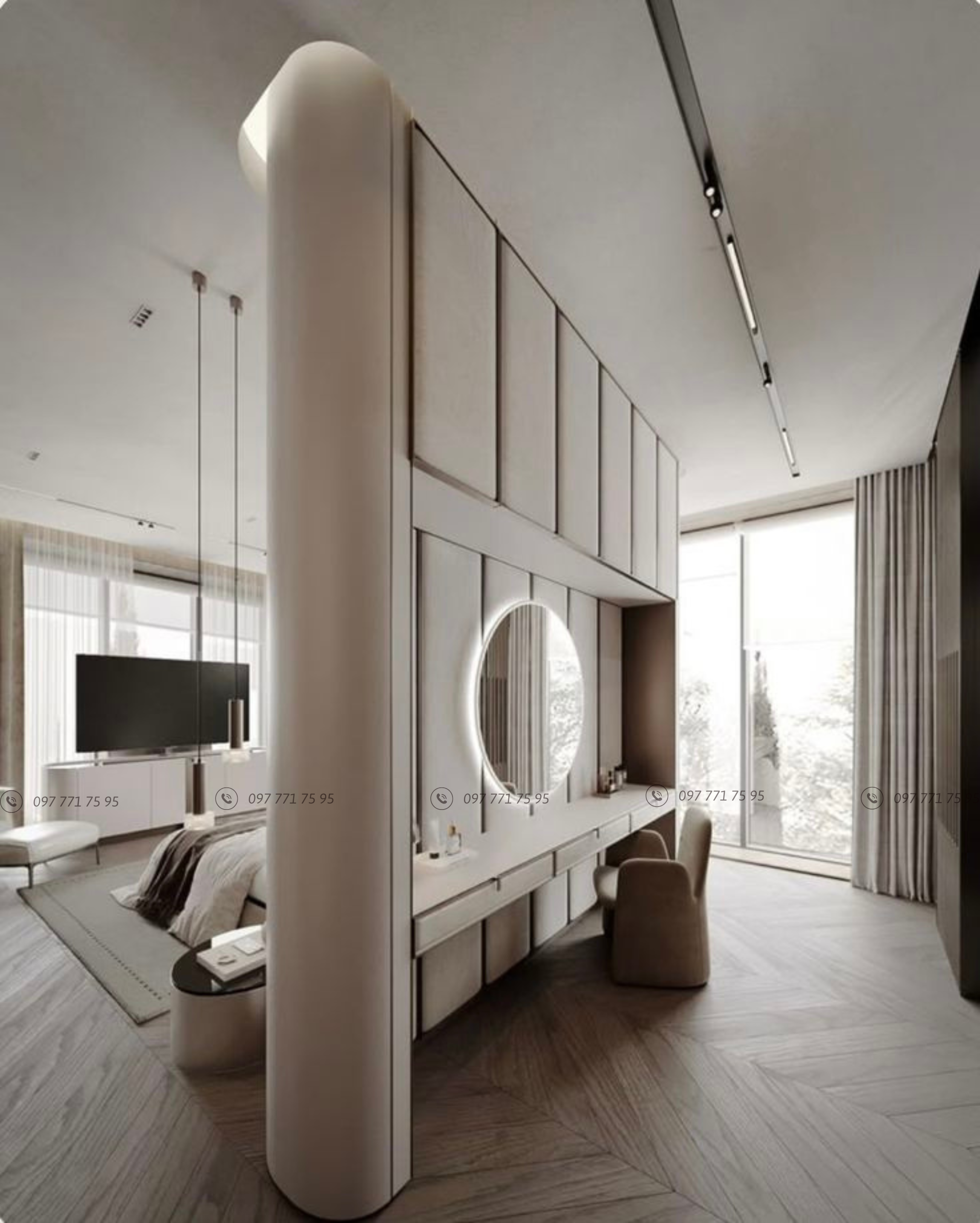 Thi công nội thất tối giản