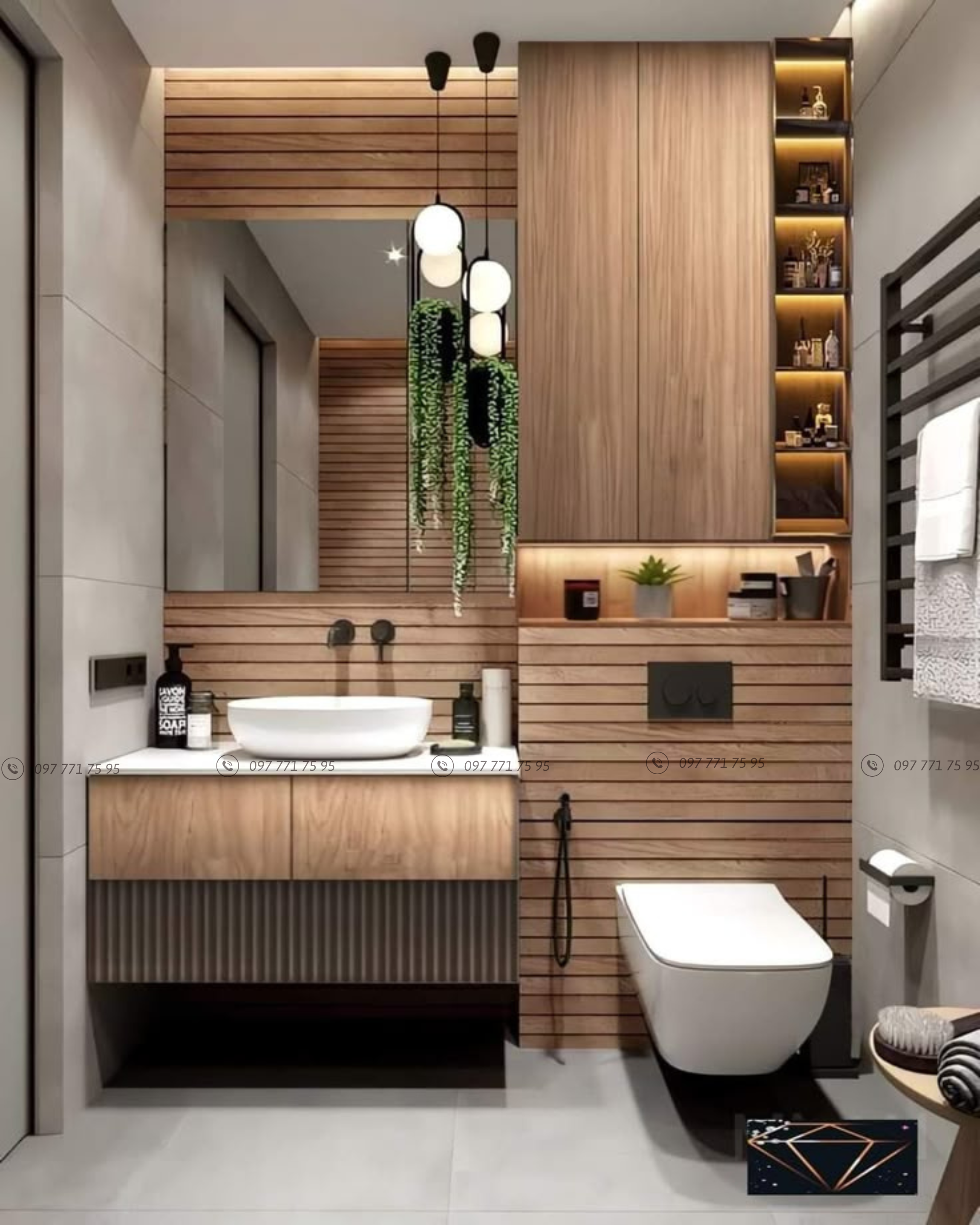 nội thất phòng tắm đẹp