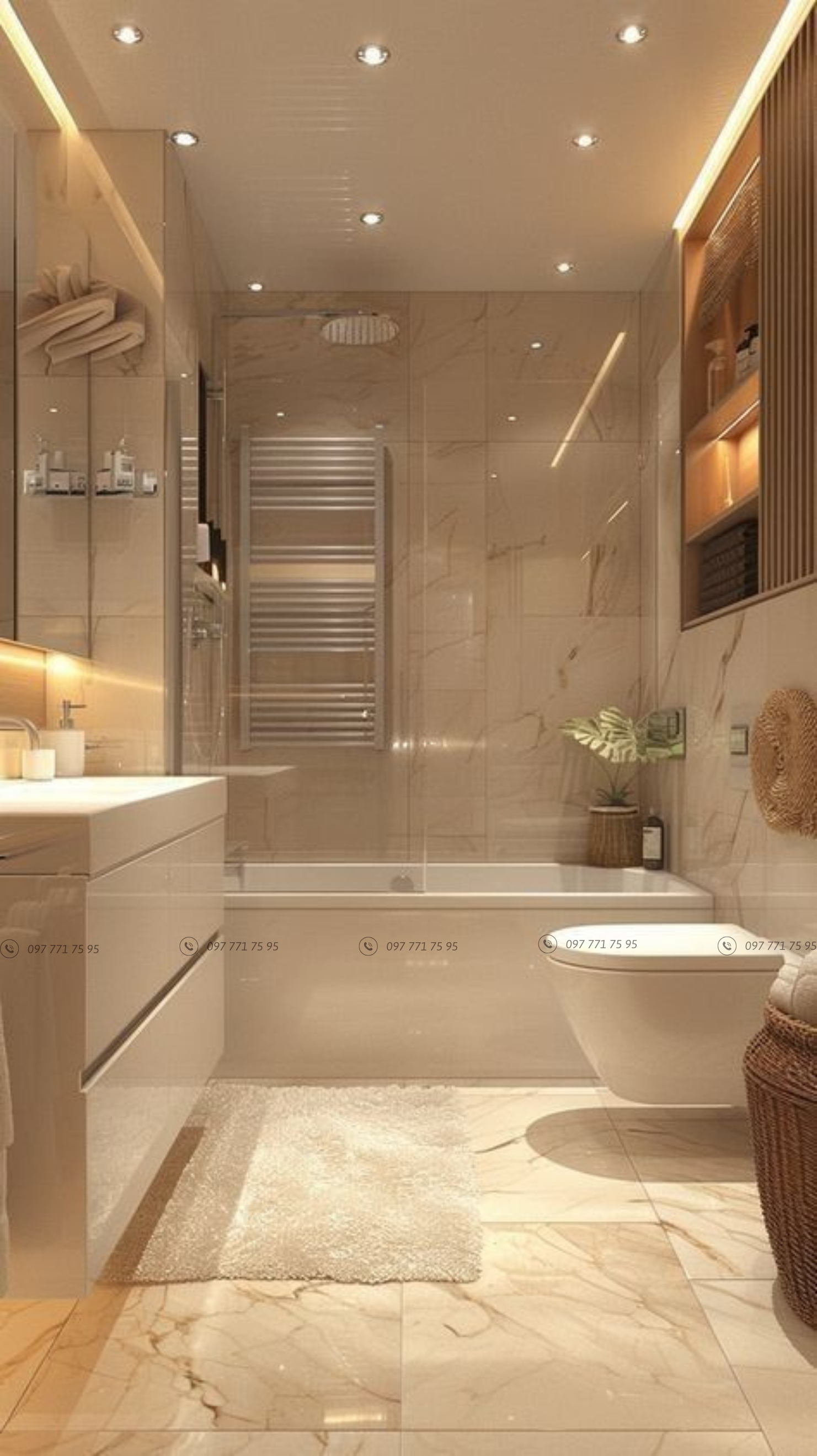nội thất phòng tắm đẹp