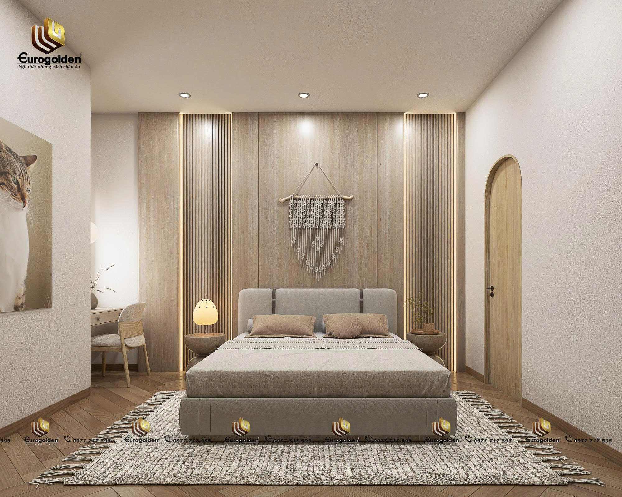 nội thất nhà phố phong cách Wabisabi