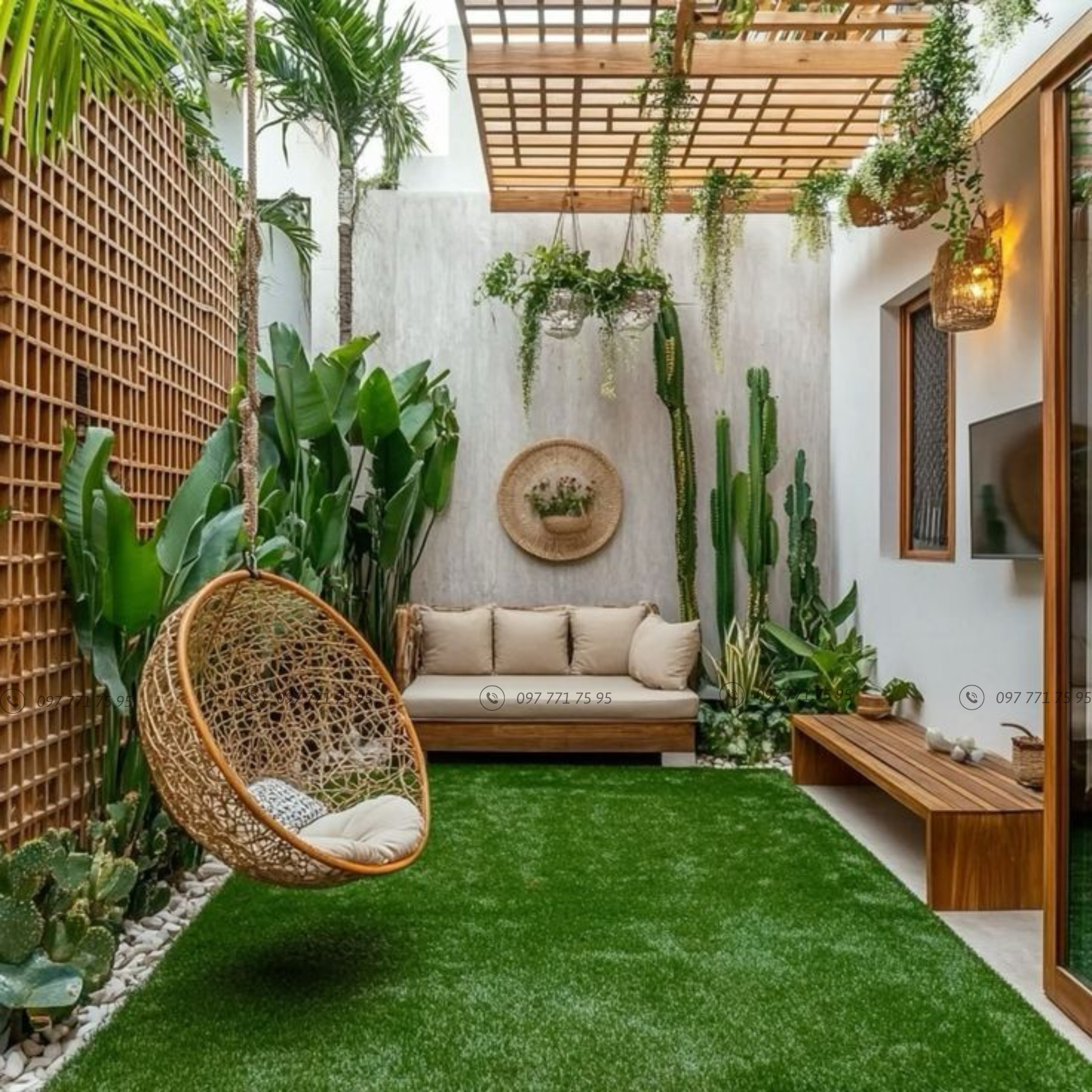 nội thất sân vườn
